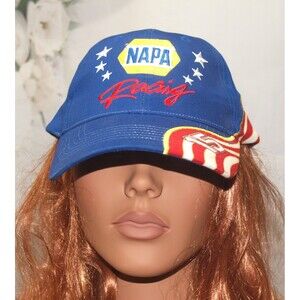 NAPA Racing Hat Cap Michael Waltrip#15 Adjustable We Keep America Running NASCAR